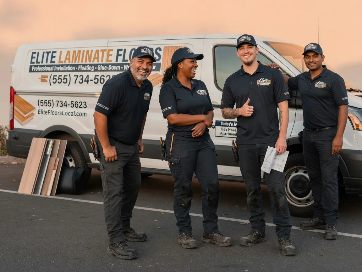 Laminate flooring installation company in New Burnside, IL